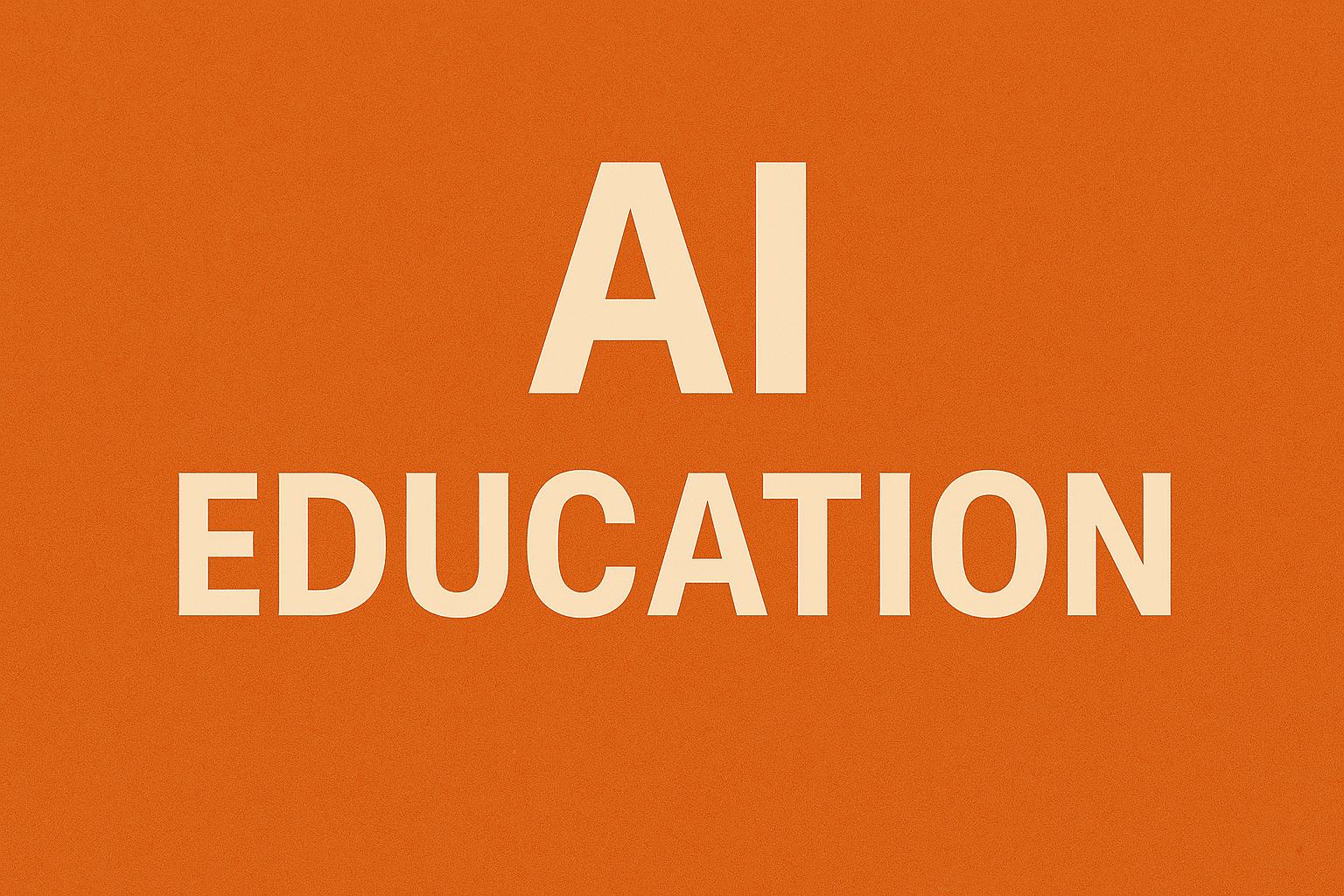 AI Education